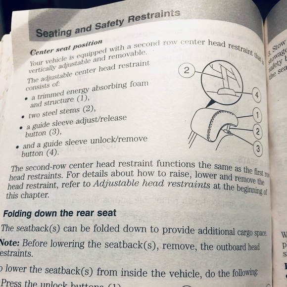Adjustable Head Restraints - Picture 5 of 8
